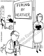 funny business cartoon fire firing performance 1475